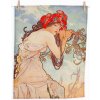 Utěrka Matějovský ALFONS MUCHA SUMMER 50x64cm 2ks béžovo-světle modré