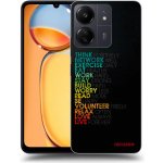 Picasee Ultimate Case pro Xiaomi Redmi 13C 4G - Motto života – Zboží Živě