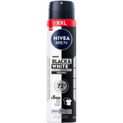 Nivea Men Black & White Invisible Original deospray pro muže 250 ml – Hledejceny.cz