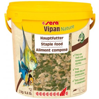 Sera Vipan Nature Stample Food XL 2 kg, 10 l – Zbozi.Blesk.cz