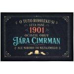 Mercury Flooring Jára Cimrman černá 40x60 cm – Zboží Dáma