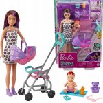 Barbie Skipper Chůva Sada S Kočárkem – Zboží Dáma