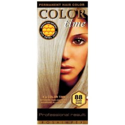 Color Time dlouhotrvající gelová barva na vlasy 88 stříbrná blond 85 ml