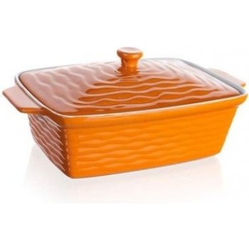 Banquet Zapékací forma obdélníková s víkem 33x21cm Culinaria Orange