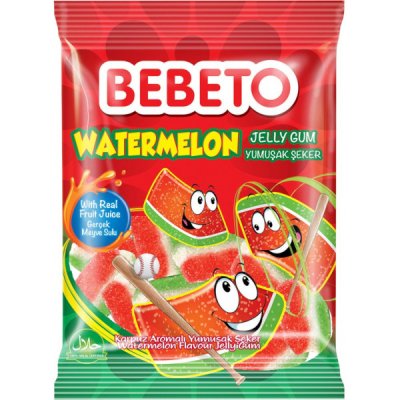 BEBETO WATERMELON - želé vodní meloun 80 g