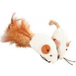 Zolux myš bílá textil 2 x 4 cm – Zboží Mobilmania