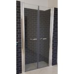 ROSS Premium 110 cm sklo 6 mm Sprchové dveře do niky dvojdílné čiré – Zboží Mobilmania