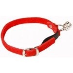 Profizoo Obojek CAT semišová kůže 10 mm x 30 cm – Zboží Mobilmania