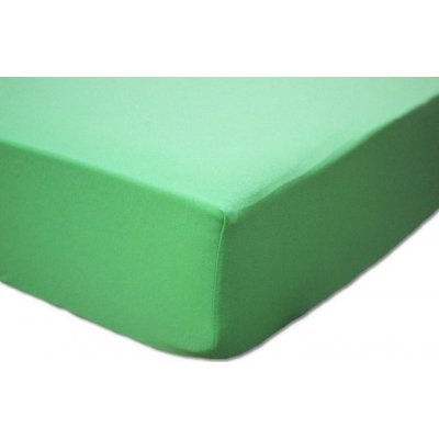 FIT bavlna prostěradlo Jersey 140g/m2 zelené 60x120 – Zboží Mobilmania