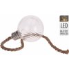 Vánoční osvětlení H&L Koule sklo s LED ,60cm ABT611750