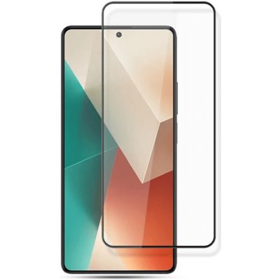 Picasee 3x 3D tvrzené sklo s rámečkem pro Xiaomi Redmi Note 13 4G - černé - 2+1 423012 – Zboží Živě