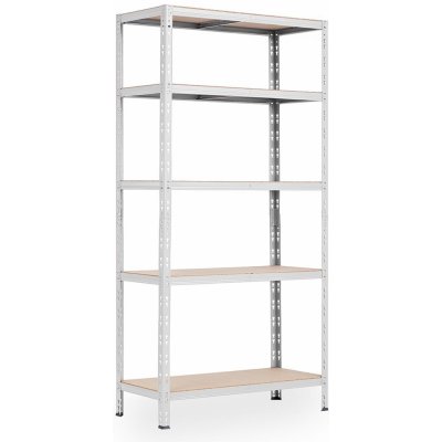 Trestles Regál Super Eko Hit RNDU-KUI 1800 x 900 x 400 mm 5 polic bílý – Sleviste.cz