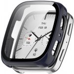 VSECHNONAMOBIL 116128 PC FULL COVER Plastový kryt se sklem pro Amazfit Active 2 (Square) modrý – Zboží Živě