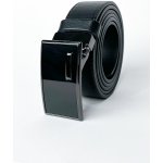 Kožený pánský pásek s černou přezkou – Zbozi.Blesk.cz