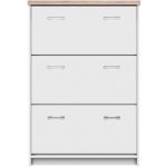 Arten Botník TOP MIX-3K Dub sonoma/bílá BOTNIK-TOPMIX-3K-BILA – Sleviste.cz