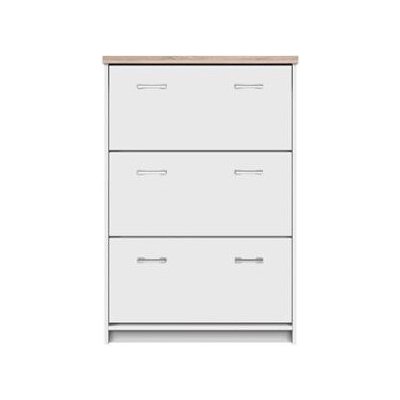 Arten Botník TOP MIX-3K Dub sonoma/bílá BOTNIK-TOPMIX-3K-BILA – Sleviste.cz