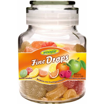 Woogie mix ovocných bonbónů ve skleněné dóze 300 g