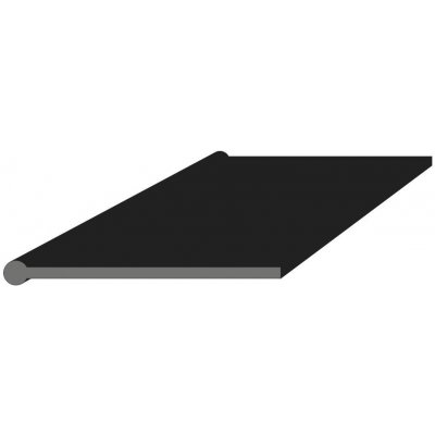 02831004 Pryžový profil tvaru "I", 110x4,5/2mm, 50°Sh, EPDM, -40°C/+100°C, černý – Sleviste.cz