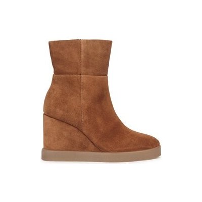 Geox polokozačky D Elidea Wedge D36VQB 00022 CD500 Dk Camel