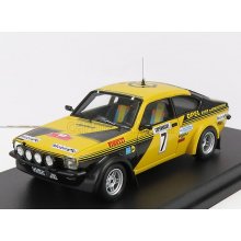 Trofeu Opel Kadett Gt/e night Version N 7 Rally Montecarlo 1977 J.p.nicolas J.todt Žlutá Černá 1:43