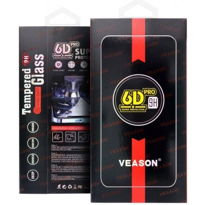 VEASON 6D PRO Full Glue tvrzené sklo Xiaomi RedMi 10C / RedMi 12C, 5903396254109 – Zboží Mobilmania