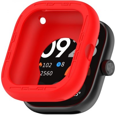 VSECHNONAMOBIL TPU HALF COVER Kryt pro Redmi Watch 4 červený 70778 – Zboží Živě