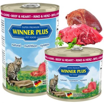 Winner Plus Menu hovězí a srdce 395 g – Sleviste.cz