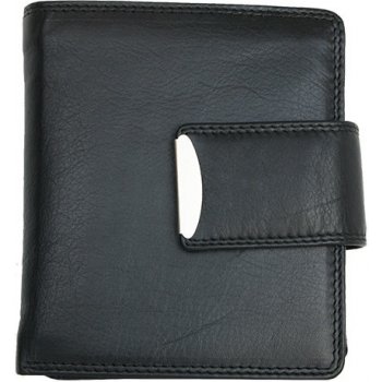 Kvalitní široká a prostorná kožená peněženka HMT
