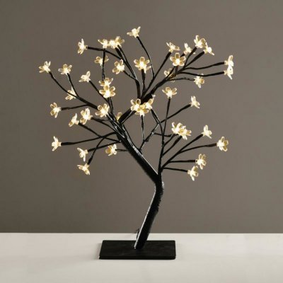 ACA Lighting LED stromek na stůl silikonové květiny 3.6W 220V 36LED teplá bílá IP44 – Zbozi.Blesk.cz