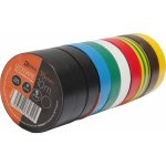 Emos F615992 Elektroizolační páska PVC 15 mm x 10 m barevný mix 10 ks – Zboží Mobilmania