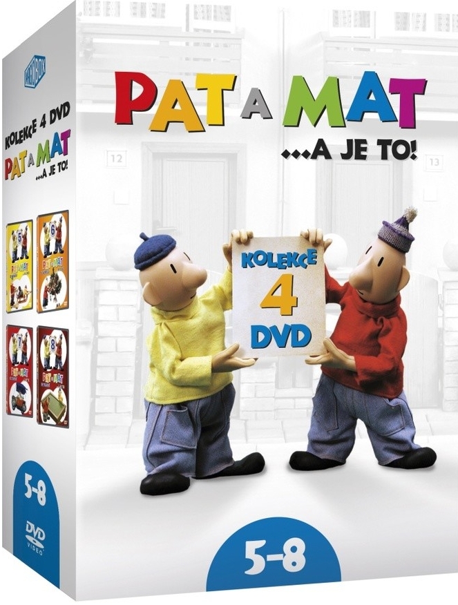 DVD: Pat a Mat: Kolekce 5-8 od 284 Kč - Heureka.cz
