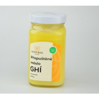 Natural Jihlava přepuštěné Máslo Ghí 800 ml