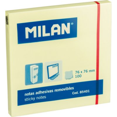 MILAN Blok lep MILAN 76 x 76 mm 100 l. – Hledejceny.cz