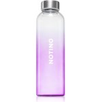 Notino Sport Collection Glass water bottle skleněná láhev na vodu Purple 500 ml – Zboží Mobilmania