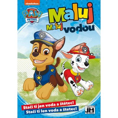 Tlapková patrola Maluj vodou – Zboží Dáma