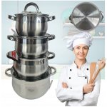 Sada hrnců Violet ocel 12 ks. – Zboží Dáma