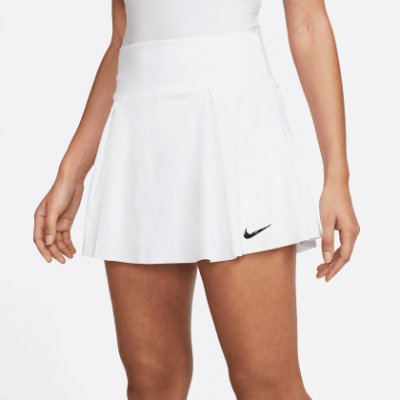 Nike tenisová sukně dri fit advantage bílá – Zboží Mobilmania