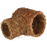 Kerbl Bravson Domek pro králíky tunel z trávy 24 x 30 x 24 cm – Zboží Mobilmania