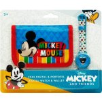 Toy Company Dárkový set hodinky a peněženka Mickey Mouse – Zboží Dáma Toy Company Dárkový set hodinky a peněženka Mickey Mouse – Zboží Dáma