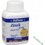 MedPharma Zinek 15 mg 107 tablet – Hledejceny.cz