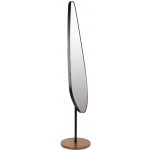 White Label Černé kovové stojací zrcadlo DROPZ 135 cm – Hledejceny.cz
