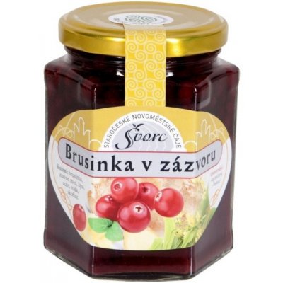 Švorc Staročeské Novoměstské čaje Brusinka v zázvoru 275 ml – Zboží Mobilmania