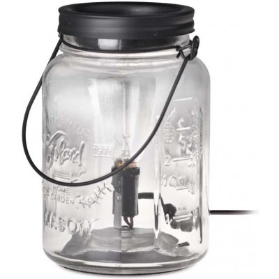 Candle Warmers Aroma lampa El. Edison Bulb Glaas Mason Jar – Zboží Dáma