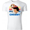 Pánské Tričko MemeMerch tričko Chubby Albert bílá