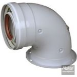 Regulus koleno 90° 60/100 mm s přírubou, odběr. otvory 7486 – Hledejceny.cz