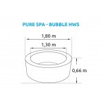 Marimex Pure Spa Bubble HWS 11400275 – Sleviste.cz