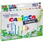 Carioca fixy na textil 12 ks – Zboží Dáma