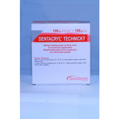 Dentacryl Technická licí pryskyřice 100 g + 100 g – Zbozi.Blesk.cz