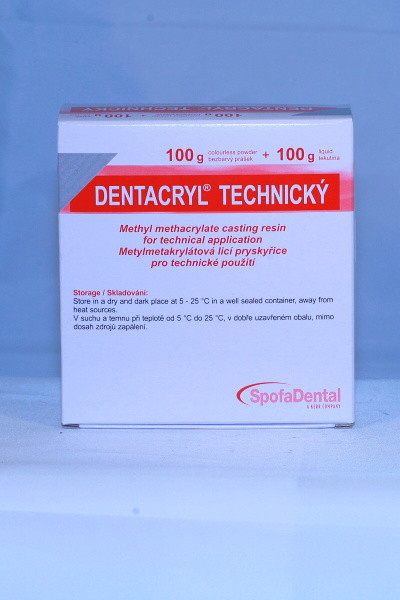 Dentacryl technický Licí pryskyřice 100g + 100g