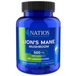 Natios Lion's Mane Extract 500 mg 30% polysaccharides 90 veganských kapslí – Hledejceny.cz